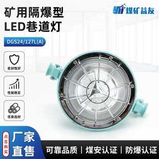 DGS24 矿用隔爆型LED巷道灯隧道仓库加油站化工厂照明灯 127L