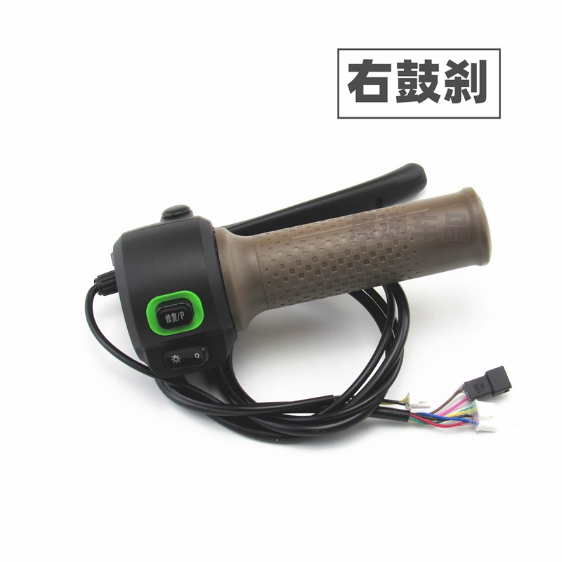 适用于新日电动车星锐G4/G5麒麟左右组合大P灯开关油门调速转把手