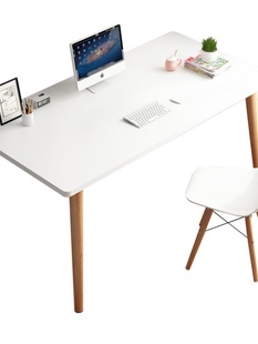电脑台式 桌全套桌椅桌子简易书桌女生卧室角落椅子一套学习桌套装