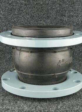 KXT可曲挠法兰橡胶软接头水泵管道软连接避震喉4寸DN50 65 80 100