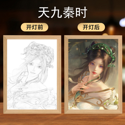 弄玉灯光画—秦时明月