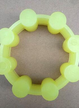 Cc铁芯联轴器弹性橡胶弹性环垫6柱8角Mh缓冲垫65 80 90 130