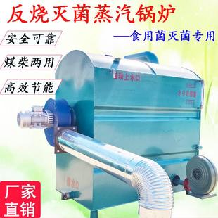 反烧食用菌灭菌蒸汽锅炉柴煤两用香菇平菇羊肚菌常压新型节能锅炉