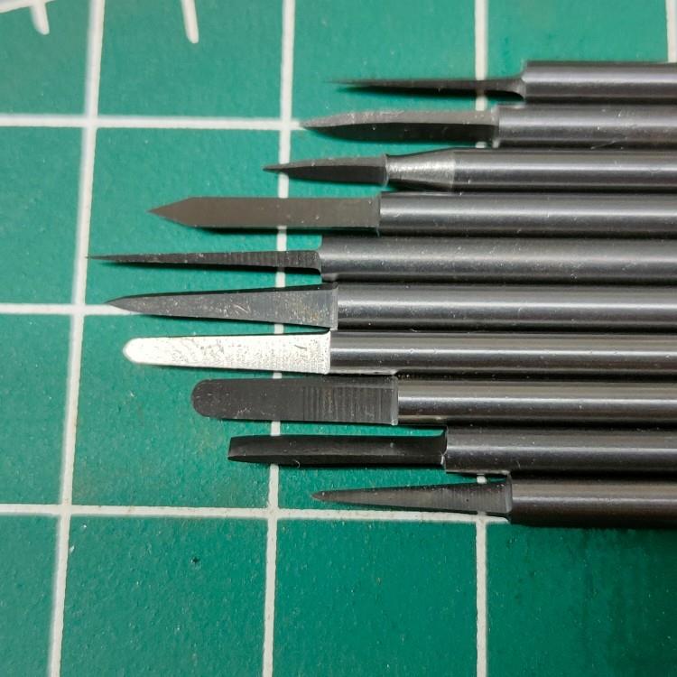 2.35钨钢核雕木雕根雕宝剑刀头核雕刀橄榄核雕刻刀牙机电动刀头