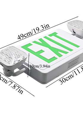 Luz indicadora de emergencia Iluminación indicadora 2 en 1