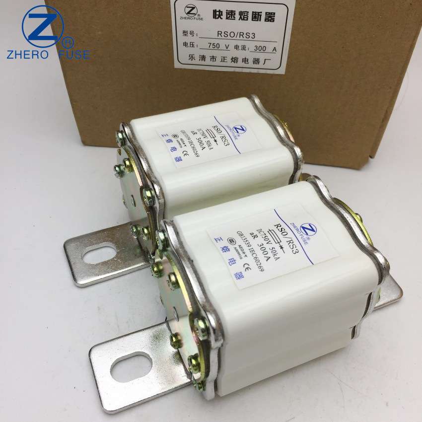 RS3/RSO/RS0-DC750V/30A 40A 50A 60A 63A 80A快速熔断器正熔