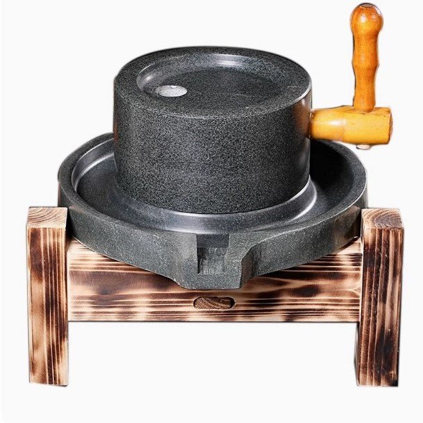 复古小石磨家用手工石磨家用石磨盘小石磨家用迷你石磨豆浆豆腐机