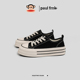 2025秋季 新款 百搭女鞋 大嘴猴厚底帆布鞋 巨好看显高休闲布鞋 带加绒