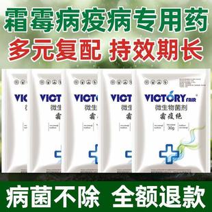 霜疫绝霜霉病早晚疫病克微生物安全无抗性持久有效粉剂专用药正品