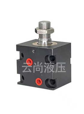 CX-LA40X10卧式直线油缸外牙内牙LA32-10N 薄型油压缸HTB-LA50-30