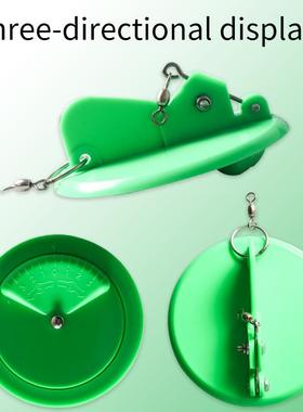 Trolling diving disc船钓海钓 拖钓圆盘连结器 自带铅坠可调角度