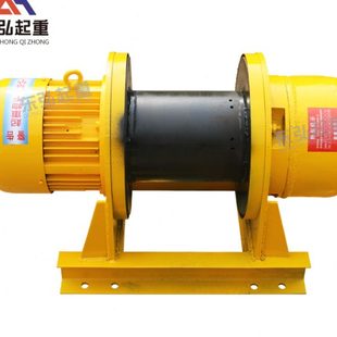 优选重型一字卷扬机建筑牵引葫芦提升机1吨3吨5吨2t起重机电动卷