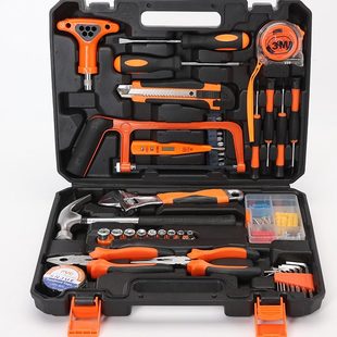 1L码 40系列 大号综合工具箱便携式 手提家用五金工具箱车载工具套装