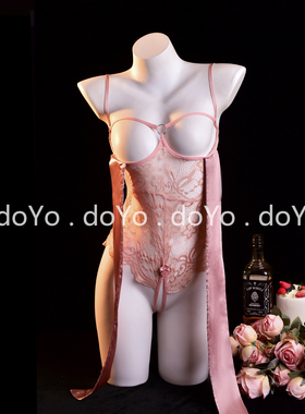 doYo情趣内衣小胸2025新款性感大码连体睡衣纯欲诱惑装战袍qqny女