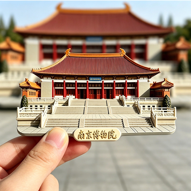 江苏南京博物院冰箱贴文旅纪念磁性贴家居装饰伴手礼