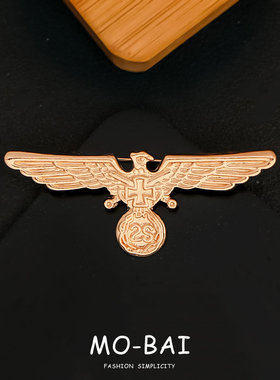 2025欧美复古英伦风2S老鹰胸针个性高级感百搭高档西服别针配饰男