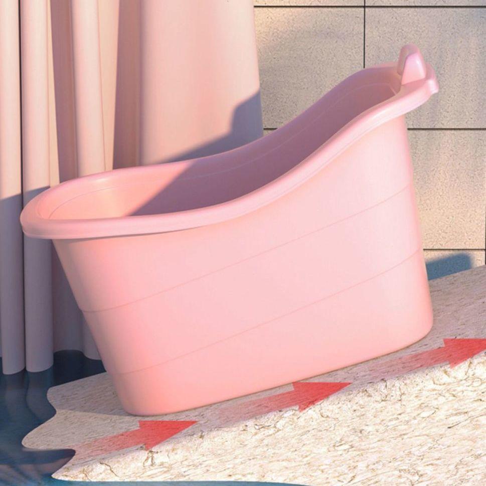 浴桶沐浴桶中大童成人坐浴盆加厚可坐泡澡桶洗澡桶儿童洗澡桶全身