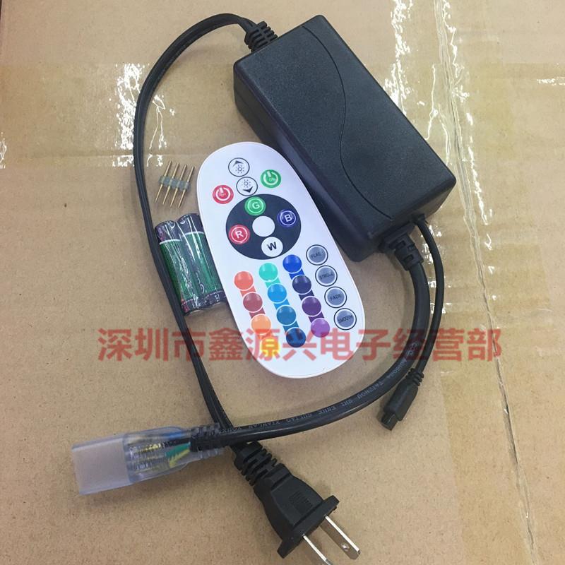 RF24键 高压七彩RGB灯条灯具LED控制器 450W AC220-240V 50/60HZ