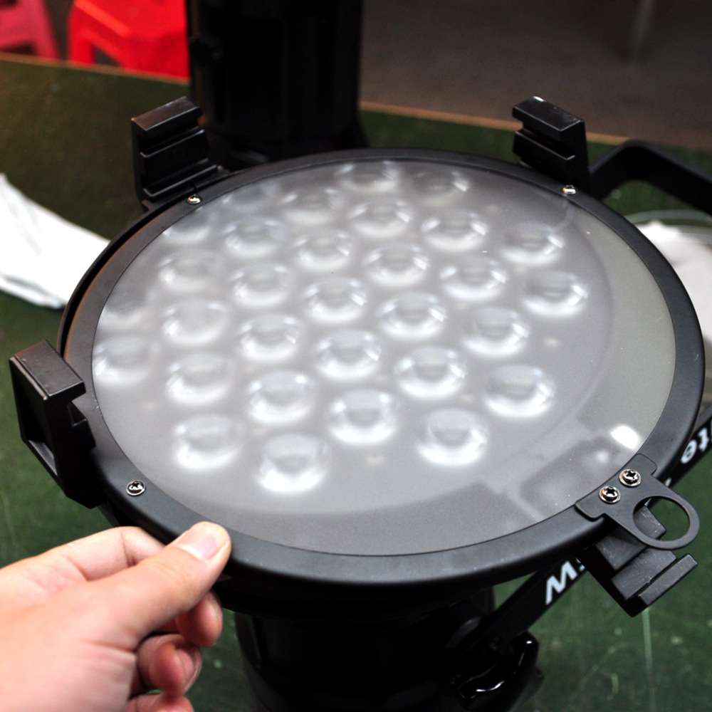 31x10WLED车展灯暖白冷白可选31颗10W灯珠珠配遮光叶标配磨砂透镜