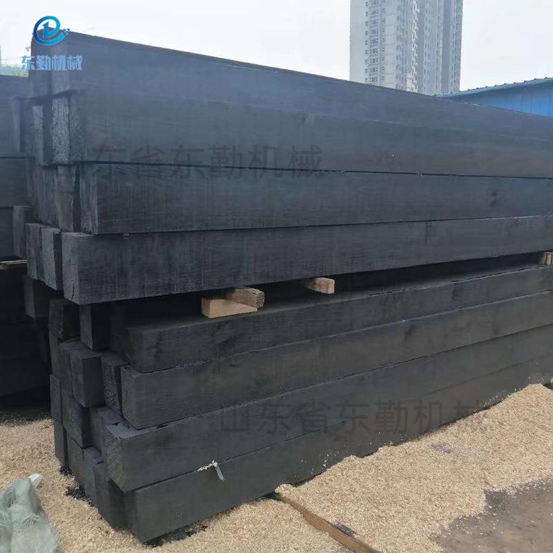 矿用侵油防腐枕木 煤矿油侵枕木生产厂家 防腐枕木樟子松落叶松