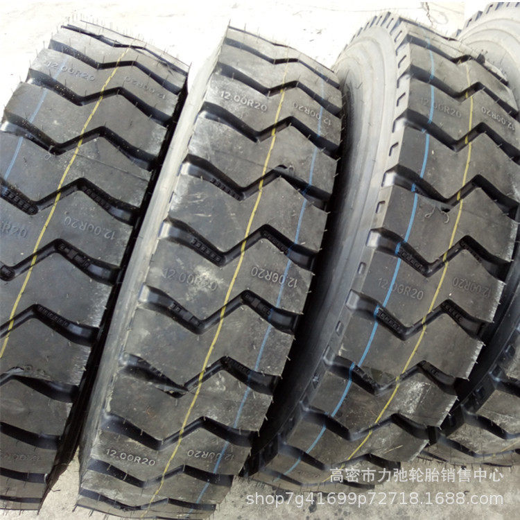 1200R20钢丝胎现货中短途货车自卸车轮胎矿山花纹加深重载1200r20