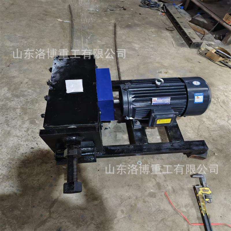 桥梁钢绞线穿束机钢筋材料穿梭设备可调速穿线机预制梁电动穿梭机