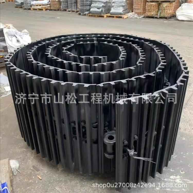 钩机PC200-3-2 PC200-8-5挖掘机链板履带板总成链条板矿山链筋板