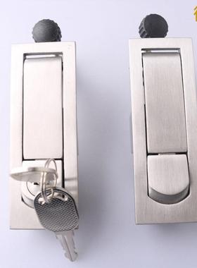 MS606-1-2按钮弹跳平面锁工业配电箱柜门锁 工业机械设备铁皮柜锁