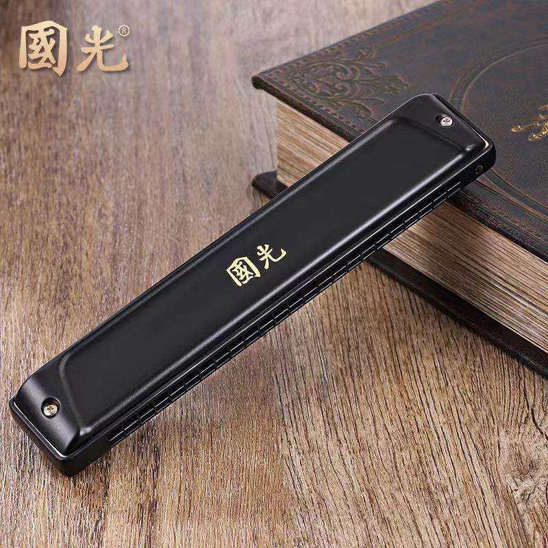 国光演奏级口琴 24孔复音C调28孔专业男女成人初学者学生入门乐器