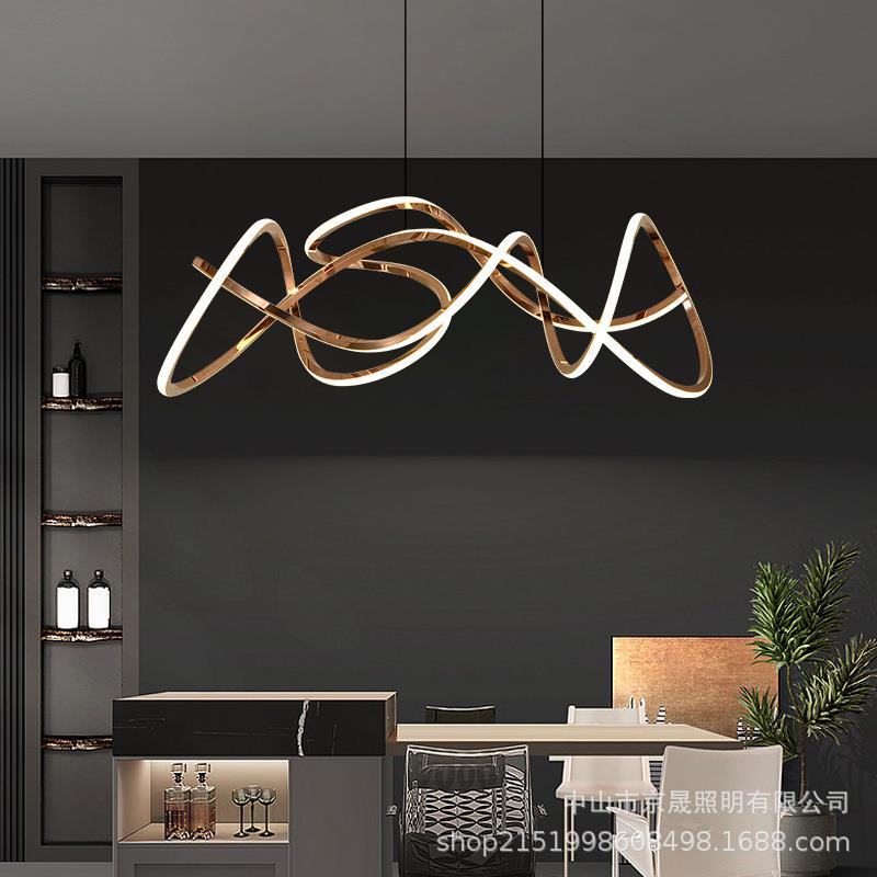 现代创意猪笼艺术异形吊灯 设计师餐厅吧台酒店前台售楼部吊灯