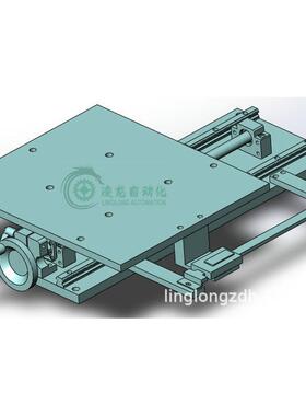 数显手动滑台 非标数显模组 实验室设备配套手动数控滑台190103
