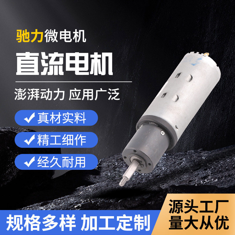 直流减速电机 跳绳机微型电机 吸尘器风扇微型直流电机