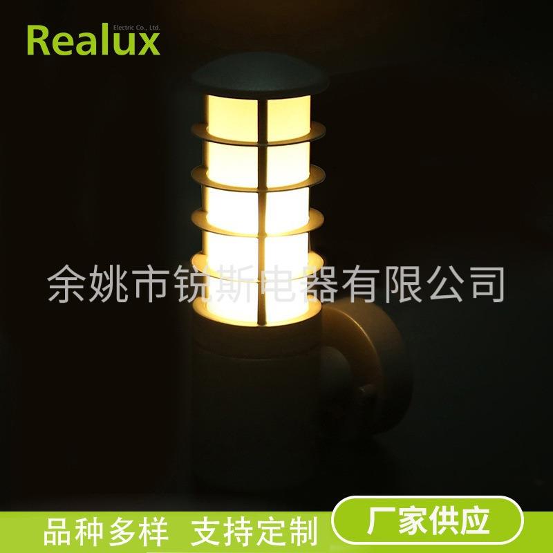 美式简约户外壁灯E27灯头室外照明灯圆柱形别墅外墙装饰壁灯