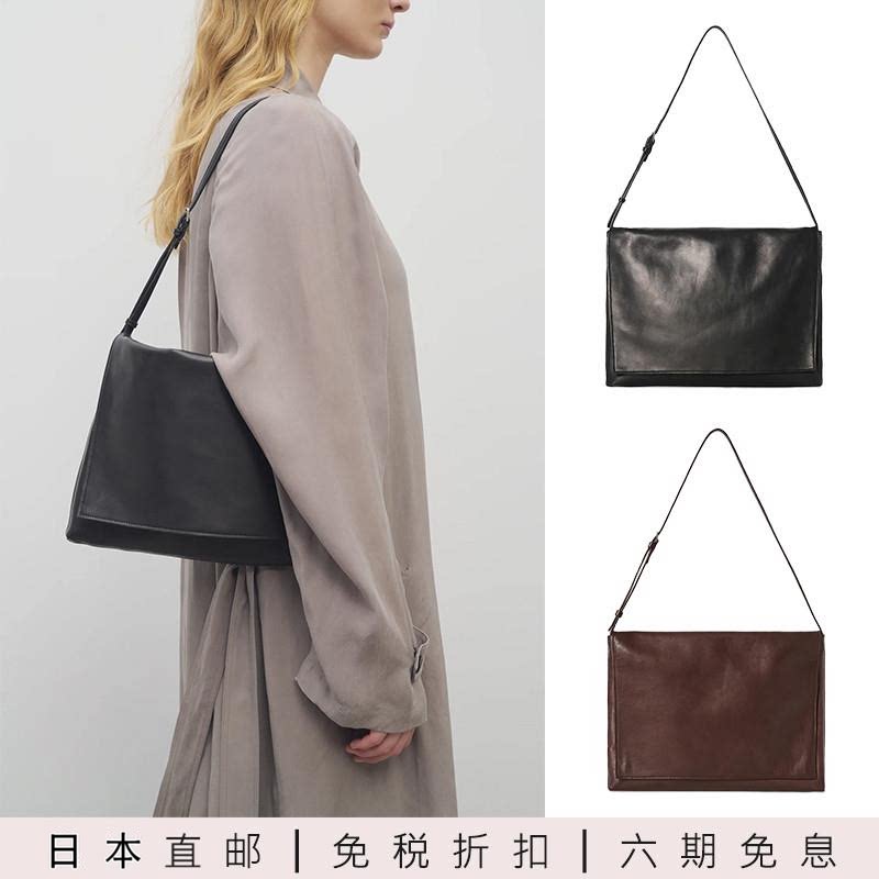 【正品代购】日本直邮TR真皮Nan新款翻盖单肩包肯豆同款子母包女