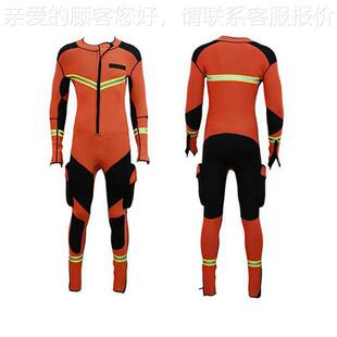 备YLL分体式 湿式 保密封型暖潜水救援装 救援服 湿救援 水域式