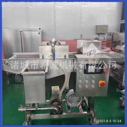 热保温上蛋挞液机糕xc-600巧克力涂层机加 自动蛋糕上蛋巧克全力