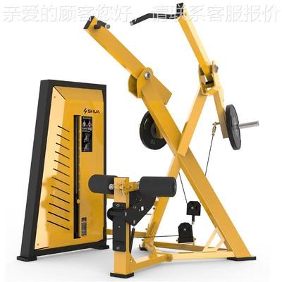 SH-4G780商用企事业健身房挂片斜坐01098姿船式自由力量划训练器