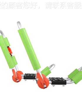 厂家应皮划艇单向车01447顶架拆卸皮划艇可支独架木供舟冲浪板车