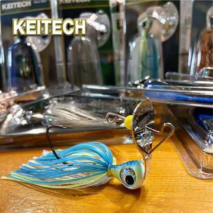 日本KEITECH新型挡水板JIG路亚饵Rumblade Jig快速启动下落摆动