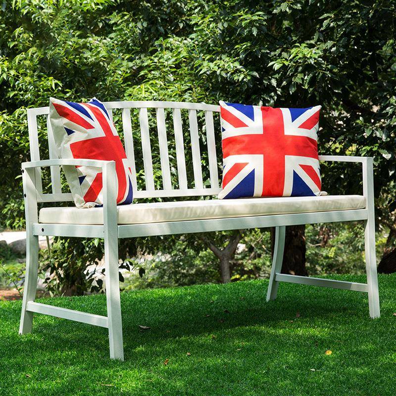 公园椅户外长椅休闲室外花园庭院长条椅子铁艺阳台长凳靠背凳子