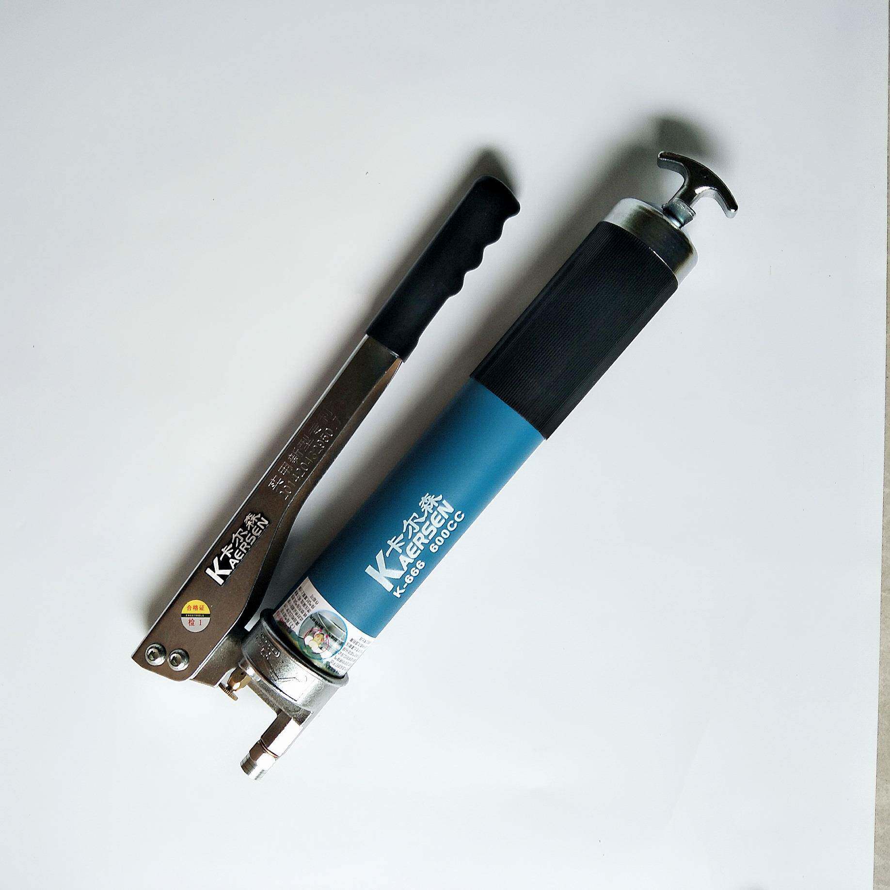 卡尔森齿轮式高压黄油枪600/900cc手动自吸省力黄油枪工程机械用