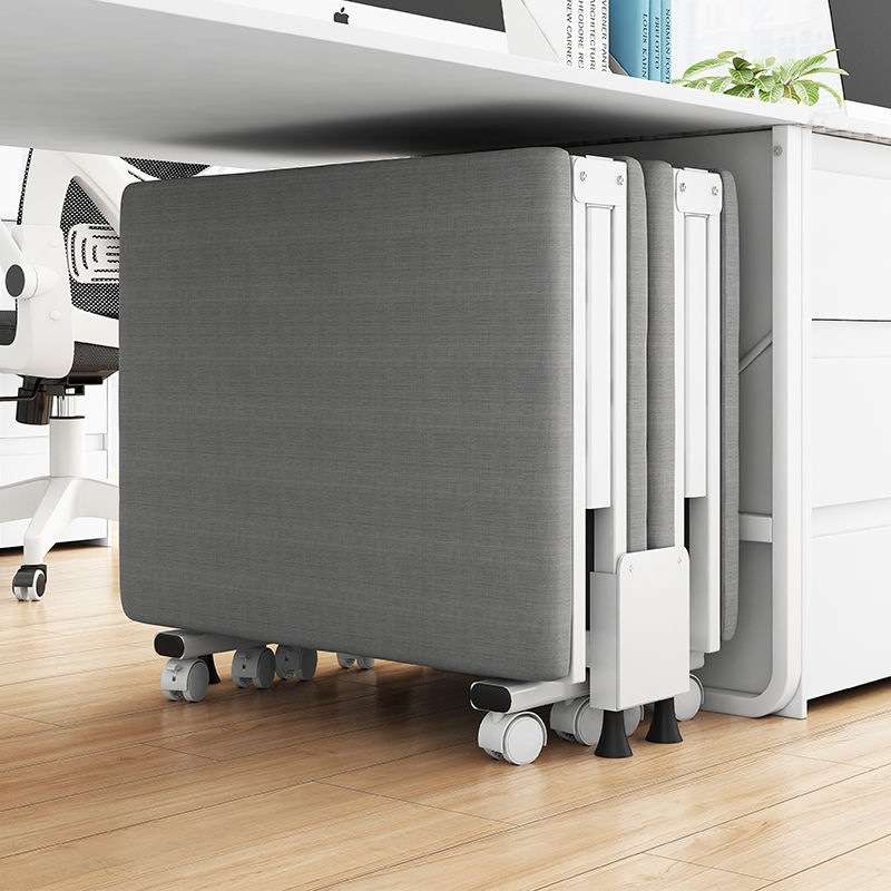 单人折叠床午休床成人折叠床办公室午睡折叠床单人便携式四折