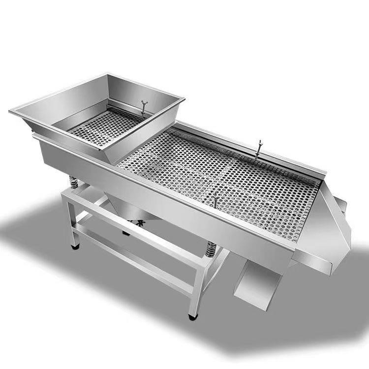 小型不锈钢振动筛电动直线筛选机筛粉塑料颗粒震动筛碎米筛分机