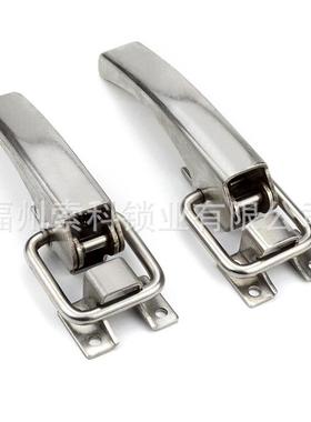 搭扣304不锈钢箱体厨具车辆设备搭扣船舶箱柜把手式门勾门扣