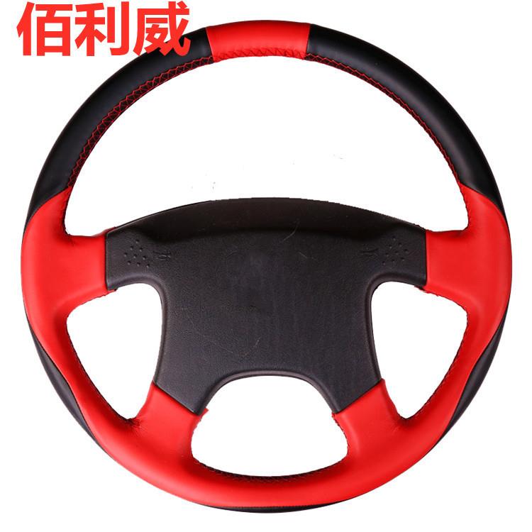 适用解放J6P货车方向盘套手缝JH6J6L专用天V悍V龙V新大威装饰把套