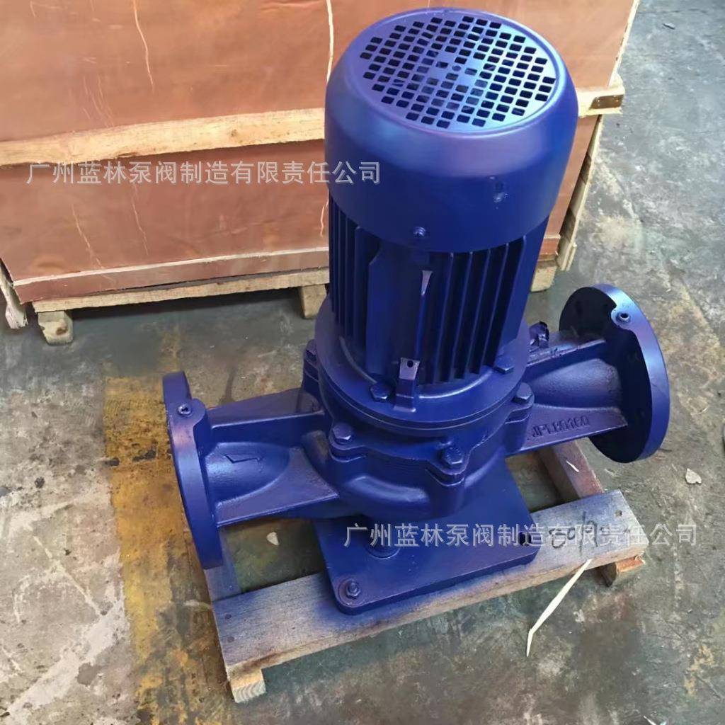 IRG立式管道增压泵IRG250-300三相冷热水循环离心泵75KW耐道泵