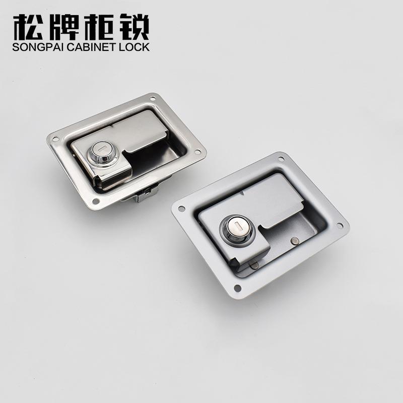 松牌柜锁MS866-22/22S面板锁配电柜工业设备碰撞锁电器设备门锁