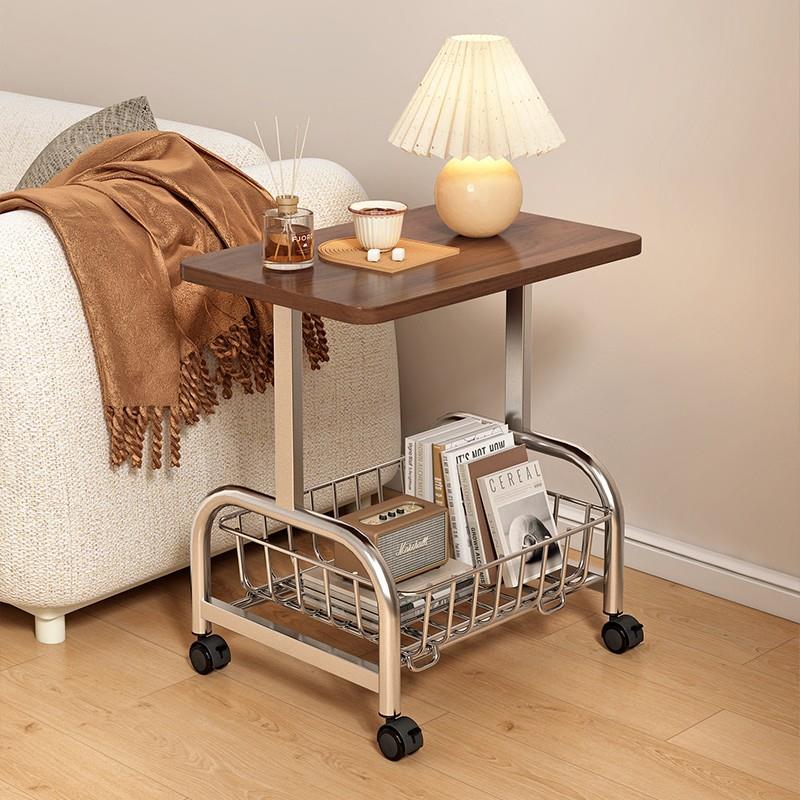 轻奢小户型边几沙发边柜创意方桌卧室简约移动网红风边桌家用茶几