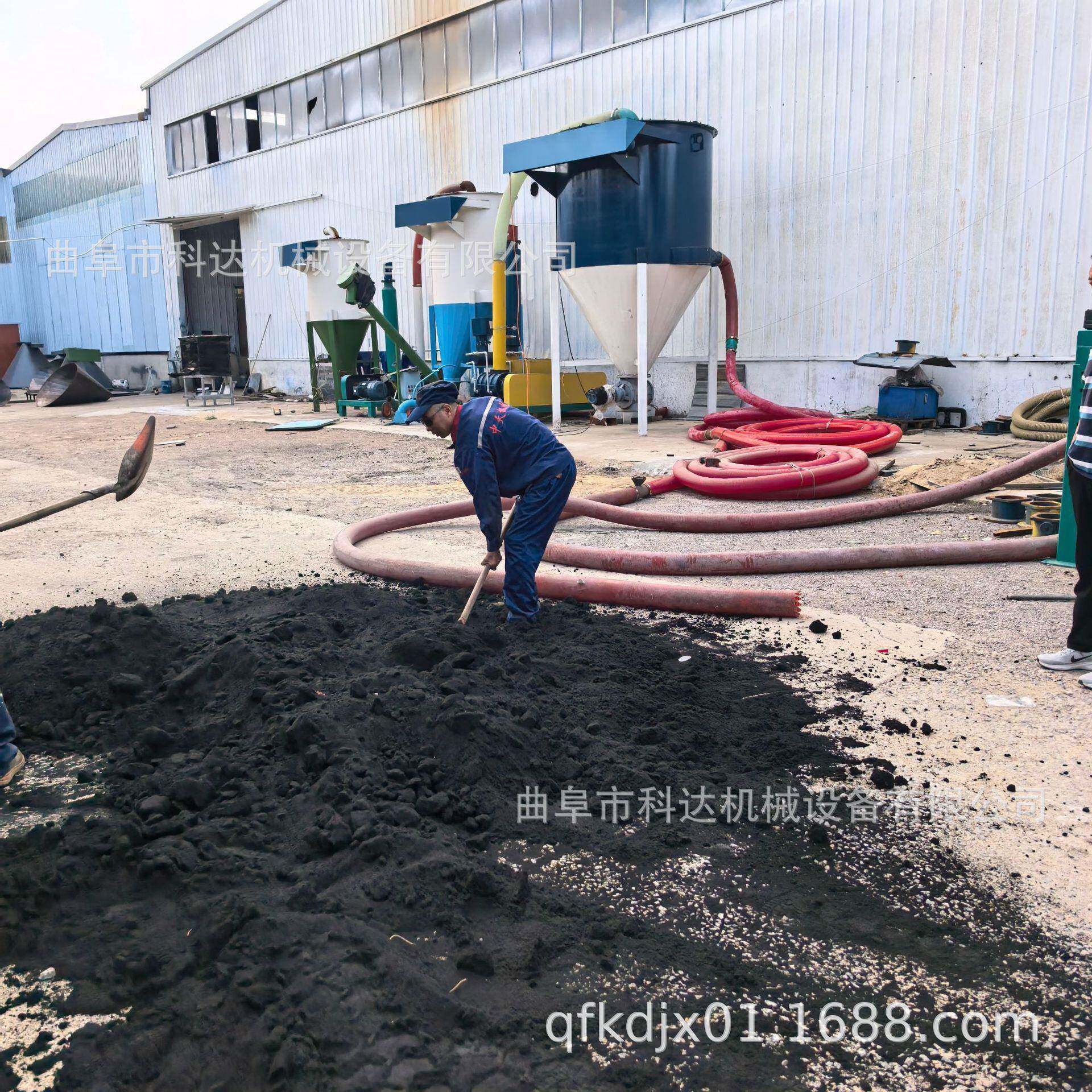 轮胎橡胶灰气力吸灰机 装吨包使用焦炭煤渣气力抽灰机 边吸边卸
