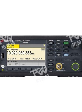 Keysight  53210A 350 MHz 射频频率计数器 10 位/秒